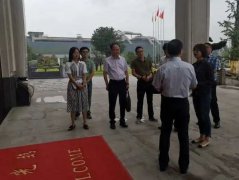 湖州市副市长闵云来浙江122cc太阳集成游戏作专项调研