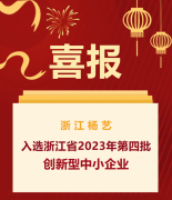 喜报|浙江122cc太阳集成游戏入选浙江省2023年第四批立异型中小企业名单